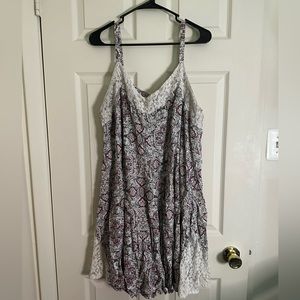 Paisley Spaghetti Strap Mini Dress | Torrid